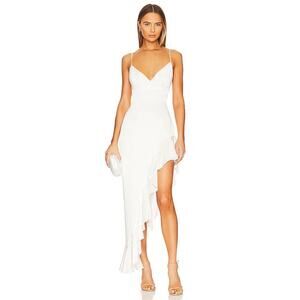 Bardot Ember Midi Dress in Ivory